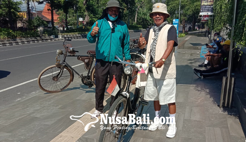 www.nusabali.com-bersepeda-kiat-sehat-lansia-kota-denpasar