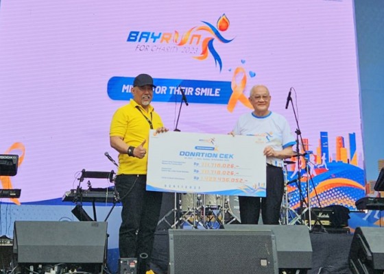 Nusabali.com - bayrun-for-charity-2023-beri-dukungan-nyata-untuk-anak-dengan-kanker-di-pita-kuning