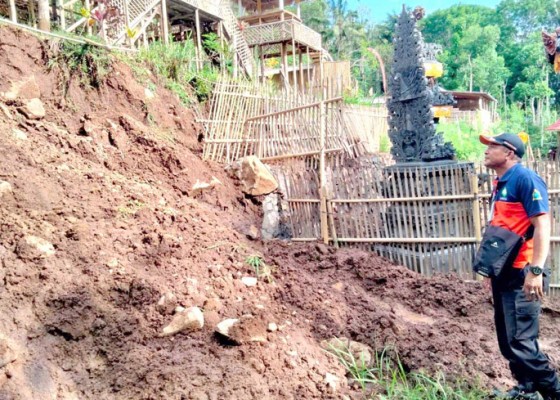 Nusabali.com - bpbd-evaluasi-penanganan-4-bencana-longsor
