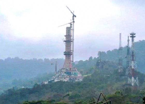 Nusabali.com - realisasi-proyek-turyapada-tower-sudah-67-persen