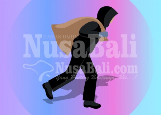Nusabali.com - pencuri-kepergok-masuk-rumah-warga