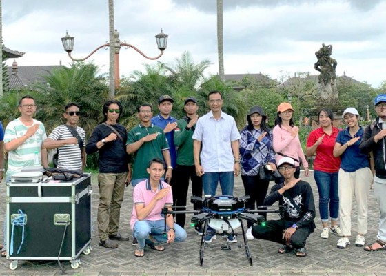 Nusabali.com - percepat-pengendalian-hama-badung-manfaatkan-drone