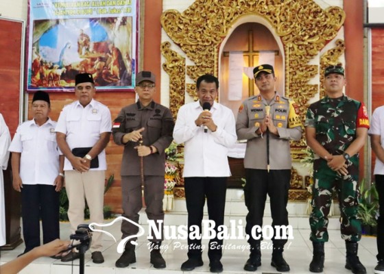 Nusabali.com - forkompinda-buleleng-sambangi-gereja