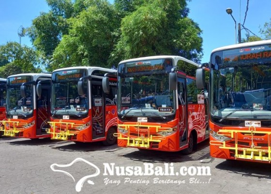 Nusabali.com - dishub-bali-siapkan-shuttle-bus-gratis-antisipasi-macet-di-bandara-i-gusti-ngurah-rai