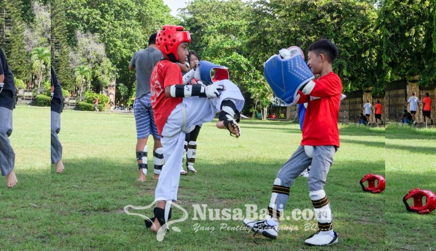 www.nusabali.com-taekwondo-holiday-challenge-bsk-ajak-anak-anak-tetap-aktif-di-masa-liburan