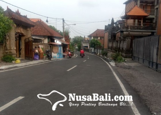 Nusabali.com - telan-anggaran-rp-6-miliar-kini-kawasan-jalan-pidada-mulus