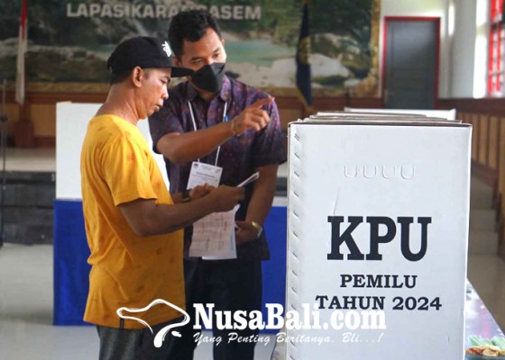 Nusabali.com - tps-khusus-lapas-layani-341-pemilih