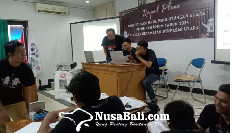 www.nusabali.com-rekapitulasi-suara-di-denpasar-utara-gunakan-sistem-2-panel