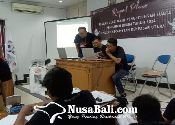Nusabali.com - rekapitulasi-suara-di-denpasar-utara-gunakan-sistem-2-panel