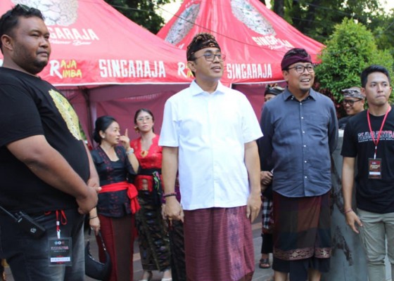 Nusabali.com - sepuluh-sekaa-baleganjur-ngarap-getarkan-panggung-kasanga-festival-2024