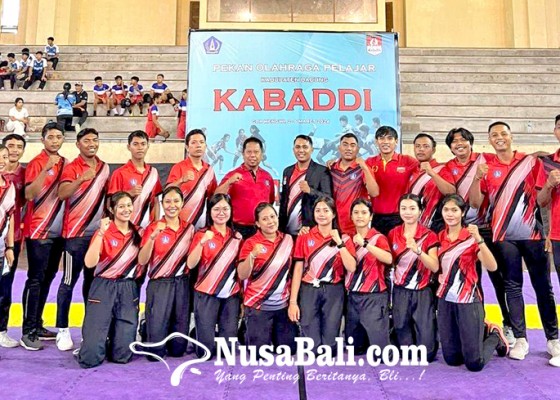 Nusabali.com - kabaddi-badung-gelar-porjar