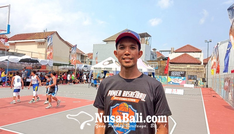 www.nusabali.com-kelurahan-panjer-adakan-kejuaraan-basket-3x3