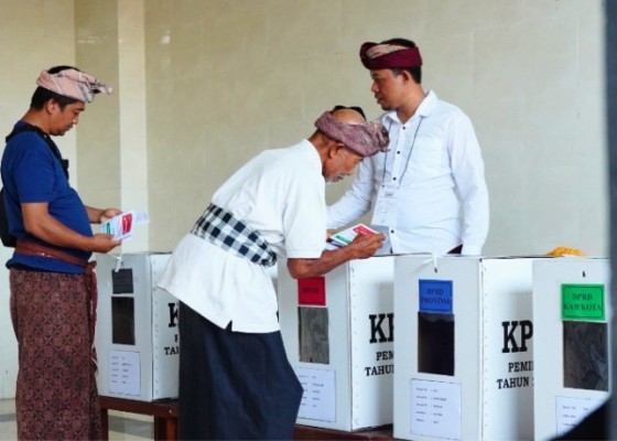 Nusabali.com - bali-capai-83-persen-partisipasi-pemilu-2024-yang-golput-akan-dikuesioner