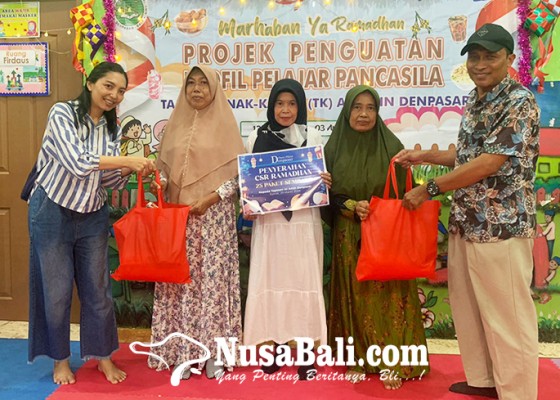 Nusabali.com - berkah-ramadan-2024-duta-plaza-denpasar-salurkan-bantuan-ke-yayasan-al-amin