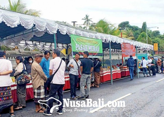 Nusabali.com - 15-ton-beras-ludes-di-pasar-murah