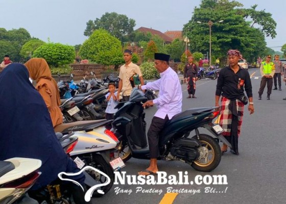 Nusabali.com - toleransi-dan-kebersamaan-mewarnai-perayaan-idul-fitri-di-klungkung