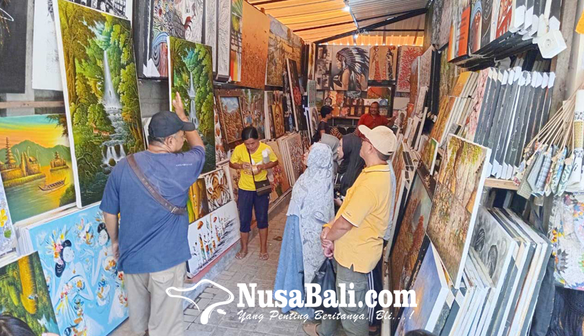 www.nusabali.com-libur-lebaran-wisatawan-ramaikan-pasar-seni-guwang