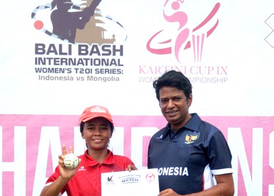Nusabali.com - atlet-indonesia-pecahkan-rekor-dunia-kriket-di-bali