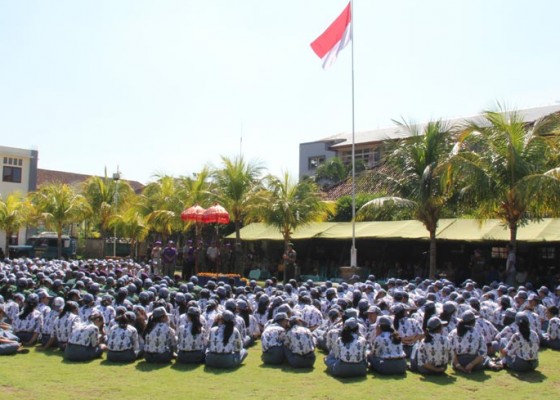 Nusabali.com - 5000-pelajar-se-bali-wajib-pendidikan-bela-negera