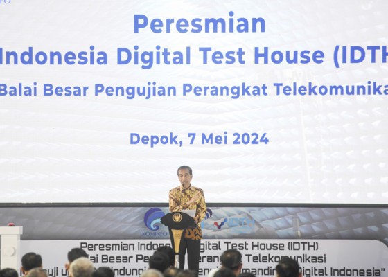 Nusabali.com - presiden-resmikan-idth-jadi-pusat-uji-perangkat-digital-terbesar-asean