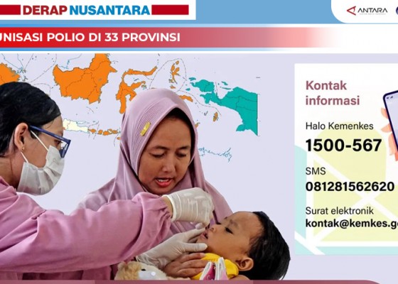 Nusabali.com - imunisasi-polio-di-33-provinsi