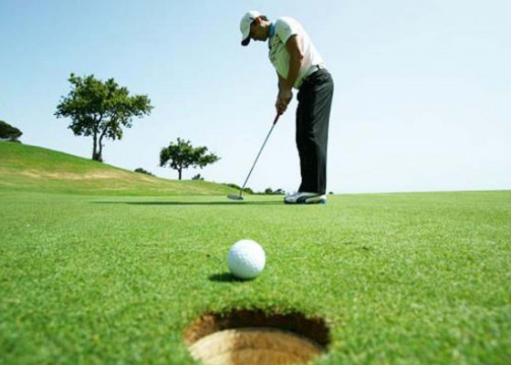 Nusabali.com - phdi-banten-gelar-turnamen-golf