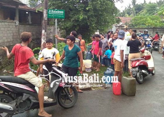 Nusabali.com - 15000-pelanggan-pdam-di-kecamatan-klungkung-krisis-air