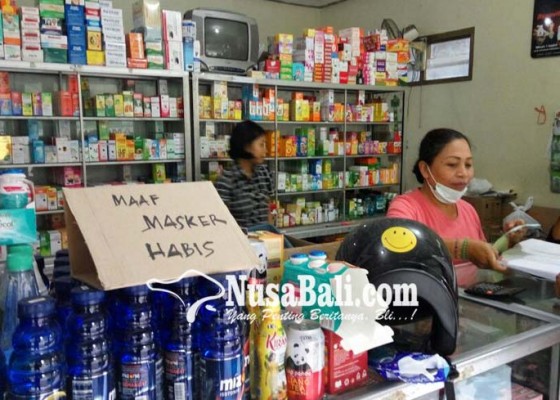 Nusabali.com - apotek-kehabisan-stok-masker