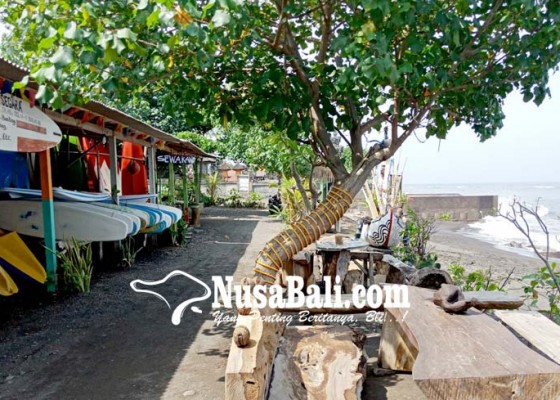 Nusabali.com - aktivitas-wisata-pantai-penimbangan-terganggu