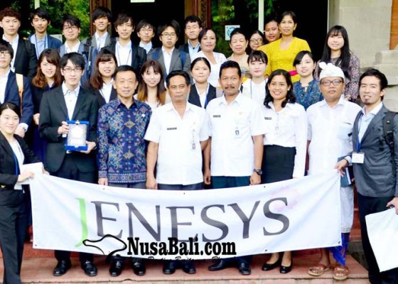 Nusabali.com - mahasiswa-universitas-kumamoto-jepang-kunjungi-bali