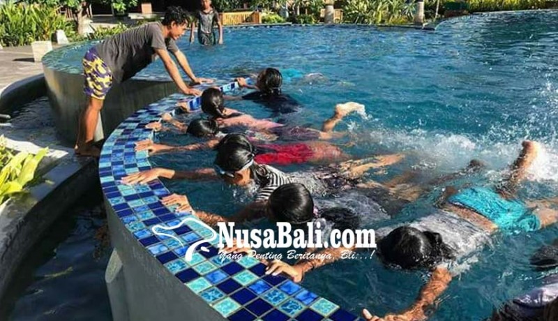 www.nusabali.com-komunitas-lst-latih-siswa-sd-berenang