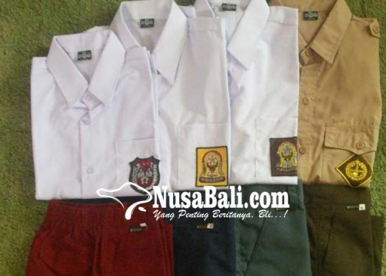 Nusabali.com - disdikpora-tender-lebih-awal-seragam-siswa-baru