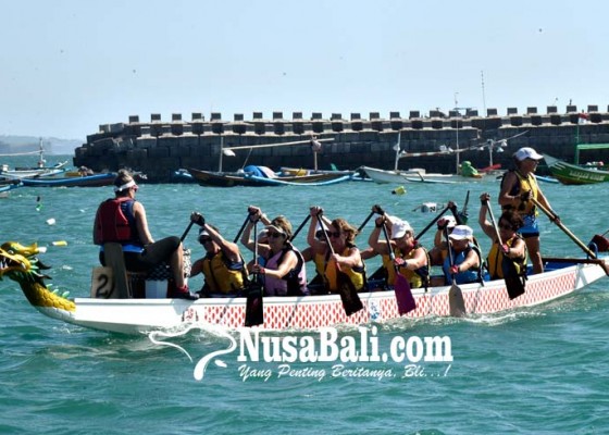 Nusabali.com - bali-dragon-boat-festival-berlangsung-semarak
