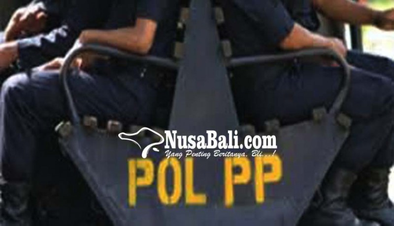 www.nusabali.com-satpol-pp-badung-gelar-operasi-sipamanpadu
