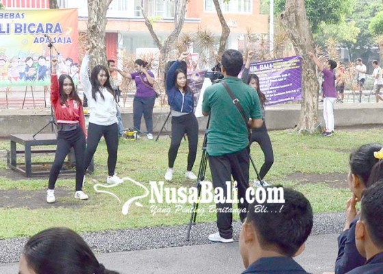 Nusabali.com - aksi-mahasiswa-di-arena-pb3as