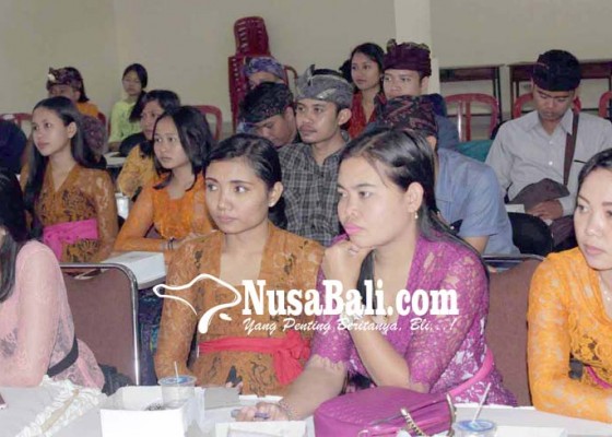 Nusabali.com - pemuda-hindu-diasah-lebih-religius