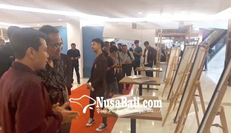 www.nusabali.com-pameran-patio-mahasiswa-desain-interior-isi-denpasar-tampil-di-park-23-mall-kuta