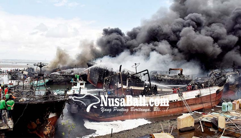 www.nusabali.com-penyelidikan-kebakaran-kapal-masih-gelap