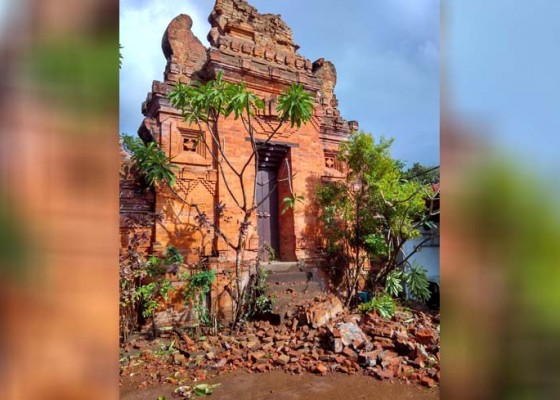 Nusabali.com - gempa-beberapa-situs-rusak