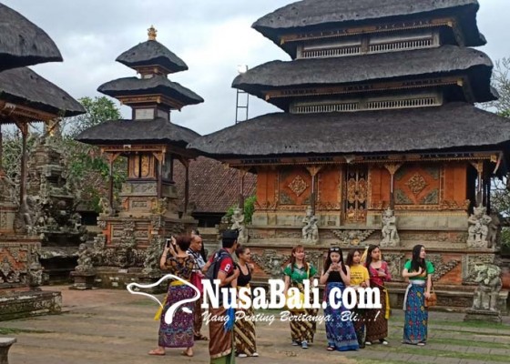 Nusabali.com - objek-wisata-pura-di-batuan-makin-diminati-wisatawan