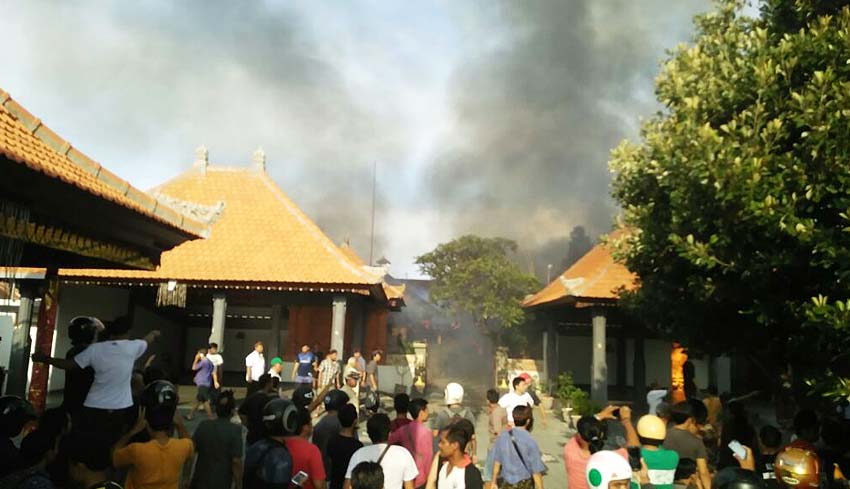 www.nusabali.com-kebakaran-puri-denpasar-diduga-korsleting-dari-kamar-yang-disewakan
