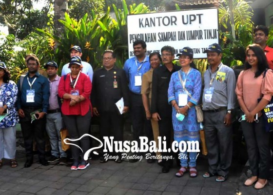 Nusabali.com - peserta-international-twinning-program-belajar-kelola-tinja-ke-iplt-tabanan