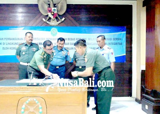Nusabali.com - pengadilan-militer-denpasar-canangkan-wbk