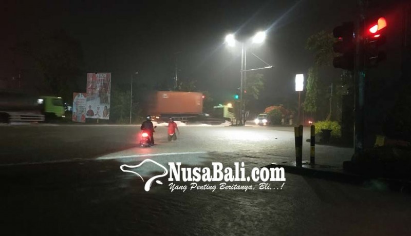www.nusabali.com-hujan-6-jam-kota-negara-kebanjiran