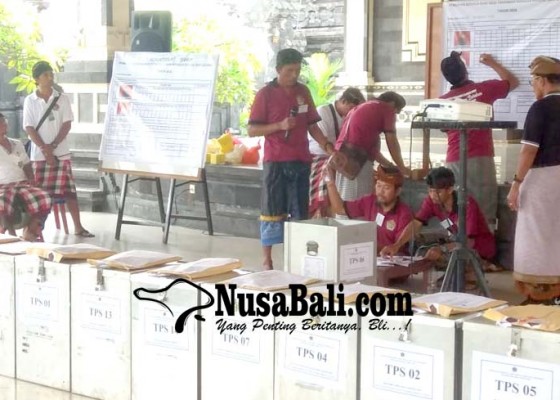 Nusabali.com - calon-incumbent-menangkan-pemilihan-bendesa-adat-beraban