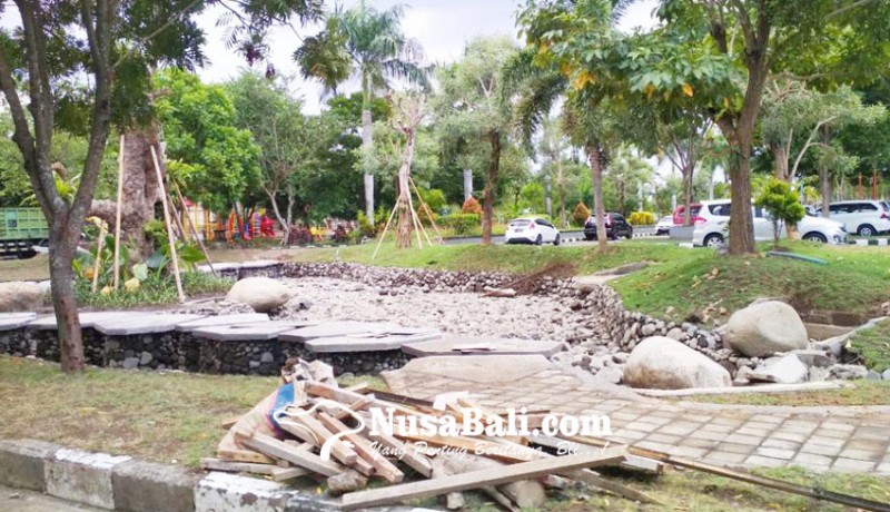 www.nusabali.com-air-sempat-meluap-pembangunan-ring-river-jadi-sorotan
