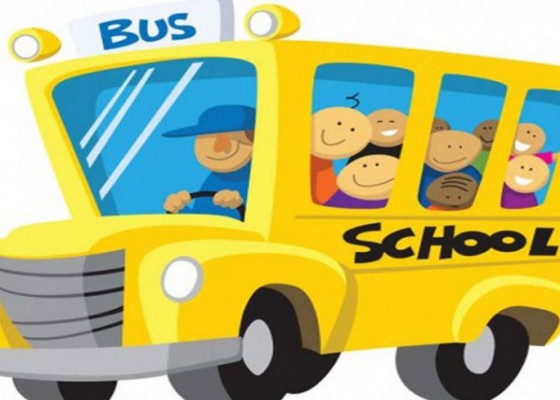 Nusabali.com - bangli-dapat-bantuan-satu-unit-bus-sekolah