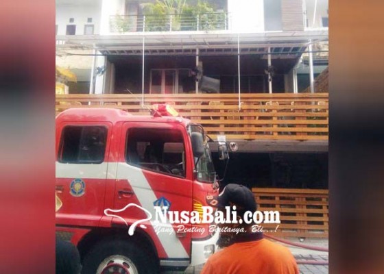 Nusabali.com - korsleting-listrik-restoran-nyaris-terbakar
