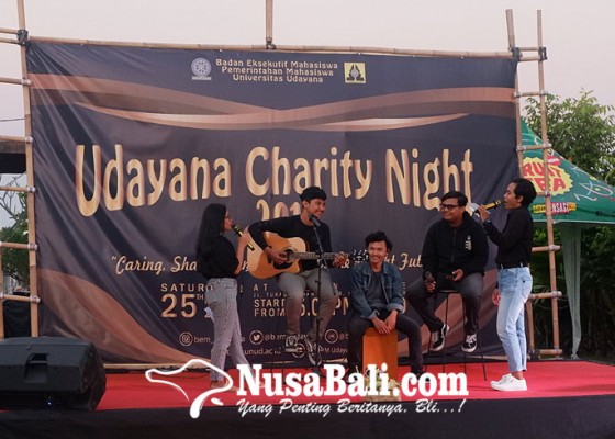Nusabali.com - akustik-sambil-beramal-di-udayana-charity-night-2019