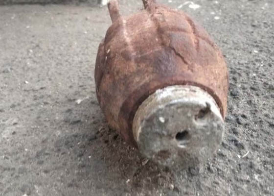 Nusabali.com - granat-ditemukan-jelang-pelantikan